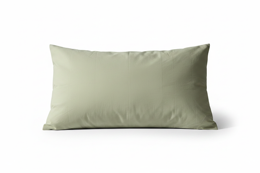 Sage Green Pillow Case - White Background