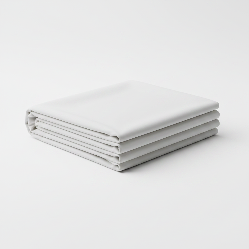 White Bedsheet — Folded
